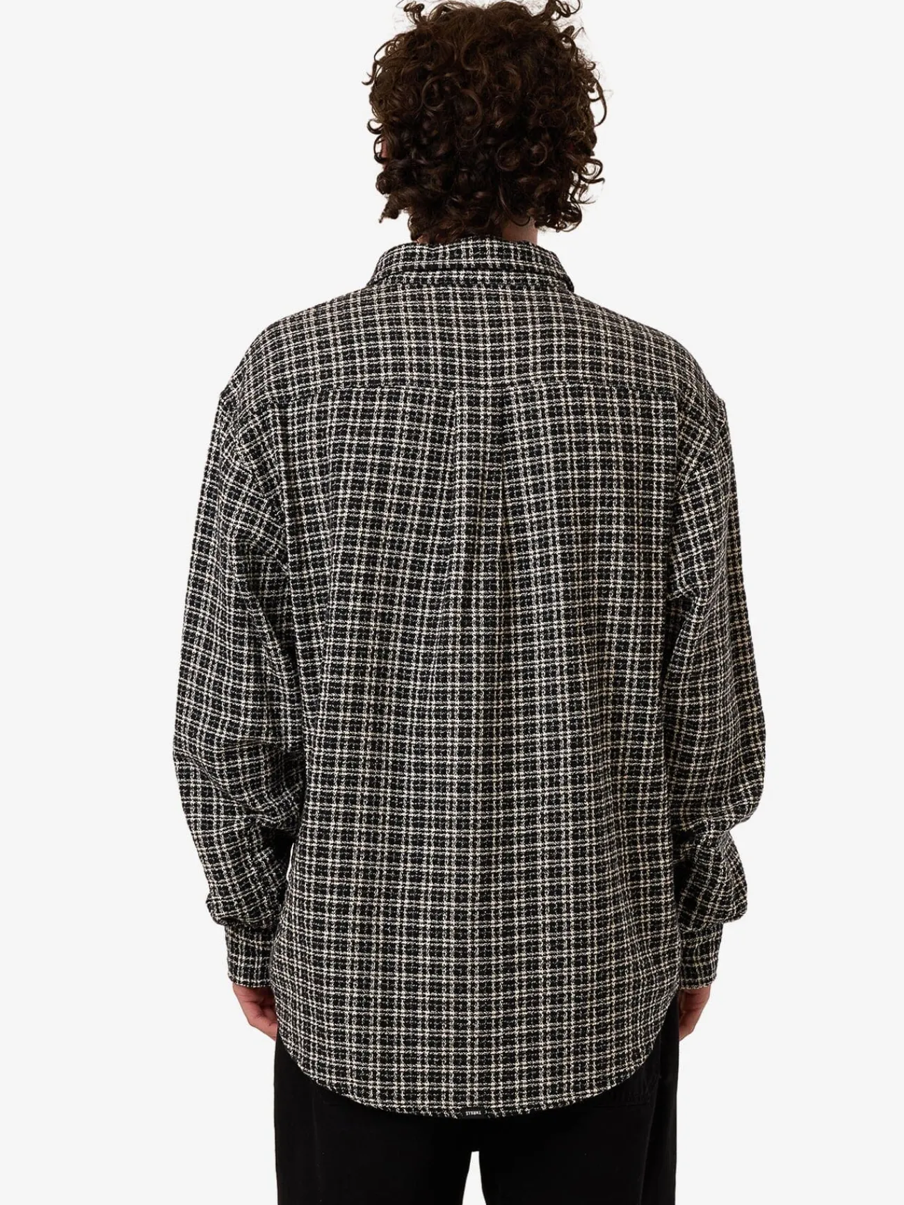 Best Thrills Hazed Long Sleeve Shirt - Black