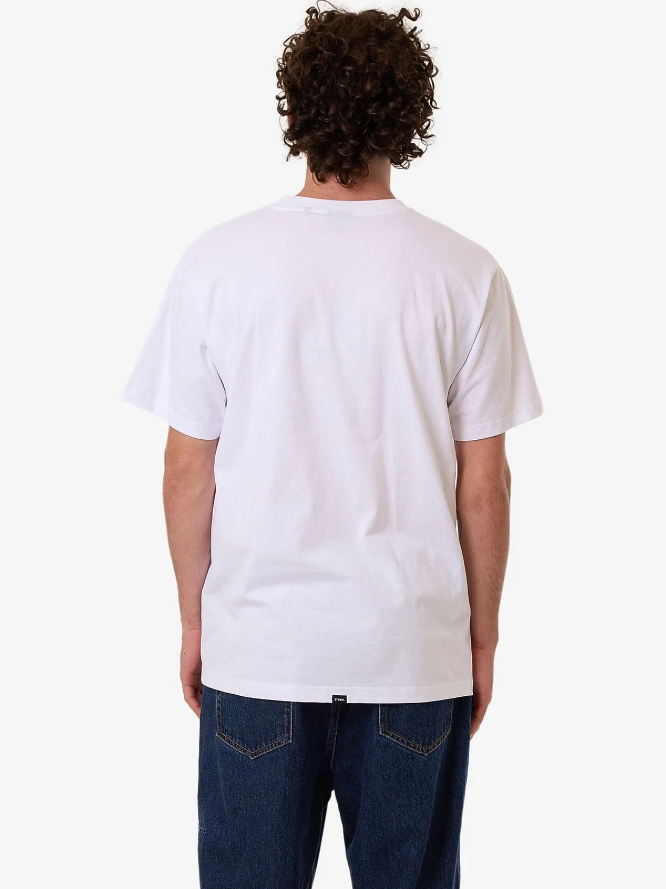 Clearance Thrills Hazed Merch Fit Tee - White