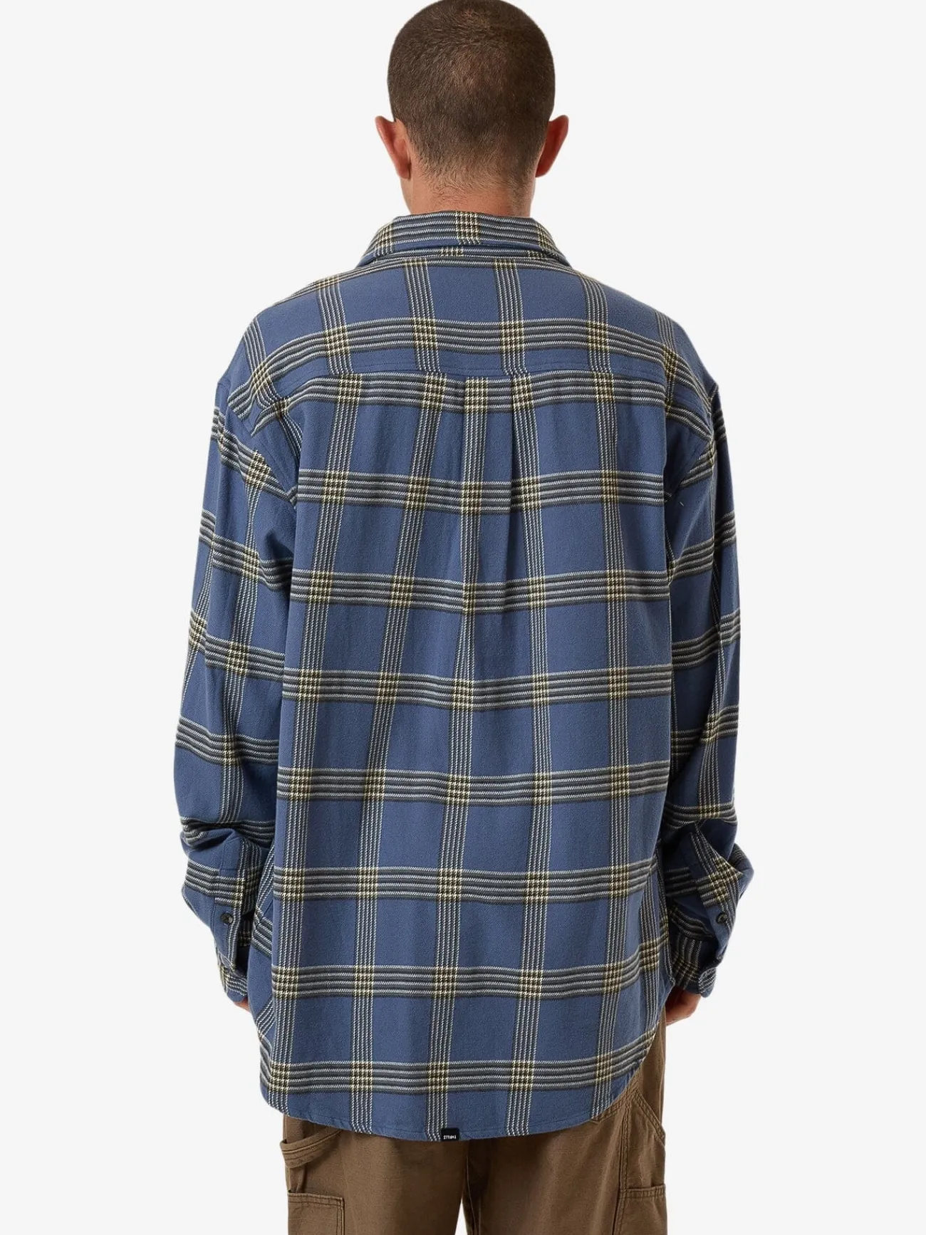 Hot Thrills Heavy Times Flannel Shirt - Light Petrol LightPetrol