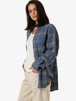 Best Thrills Heavy Times Flannel Shirt - Light Petrol LightPetrol
