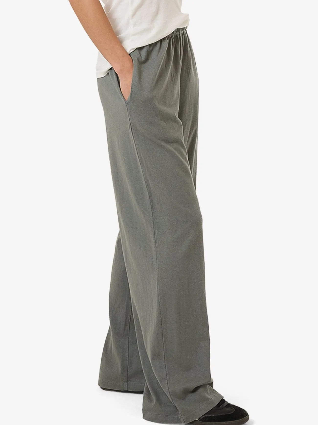 Hot Thrills Hemp Relax Pant - Green Smoke GreenSmoke