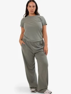 Hot Thrills Hemp Relax Pant - Green Smoke GreenSmoke