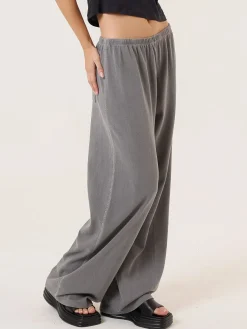 New Thrills Hemp Relax Pant - Grey Ash GreyAsh