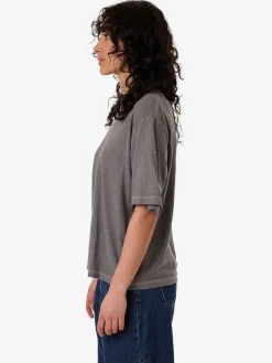 Discount Thrills Hemp Square Tee - Grey Ash GreyAsh