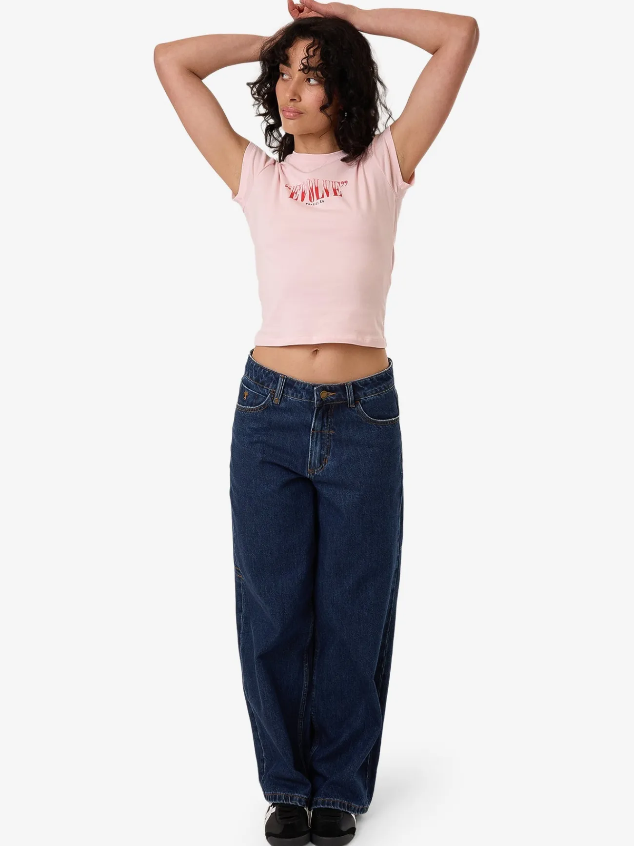 Discount Thrills Highly Evolved Club Tee - Barely Pink BarelyPink