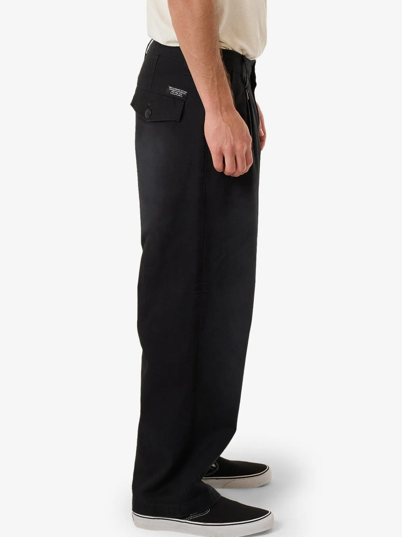 Best Thrills Honour Big Slacker Pant - Black