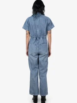 Clearance Thrills HYC Utility Coverall - Weathered Blue WeatheredBlue