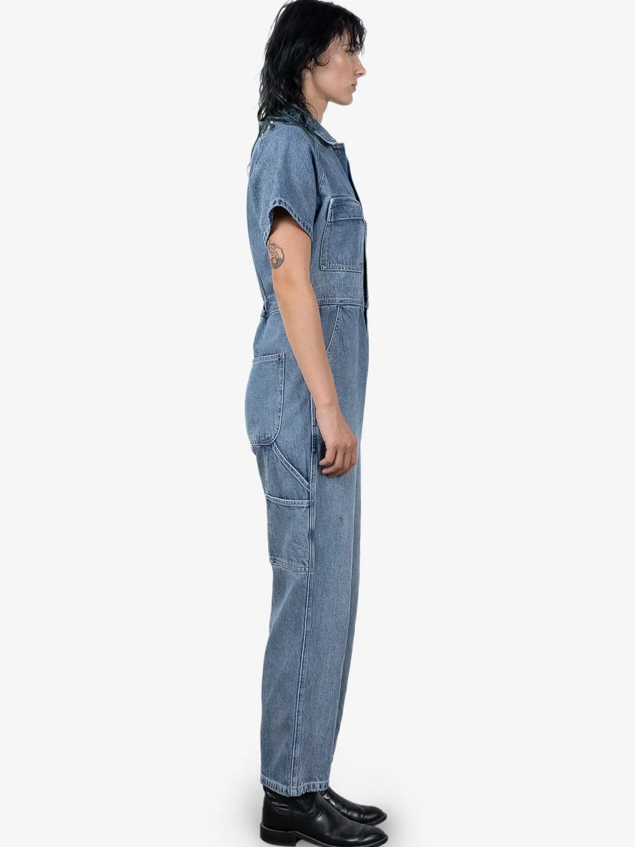 Clearance Thrills HYC Utility Coverall - Weathered Blue WeatheredBlue