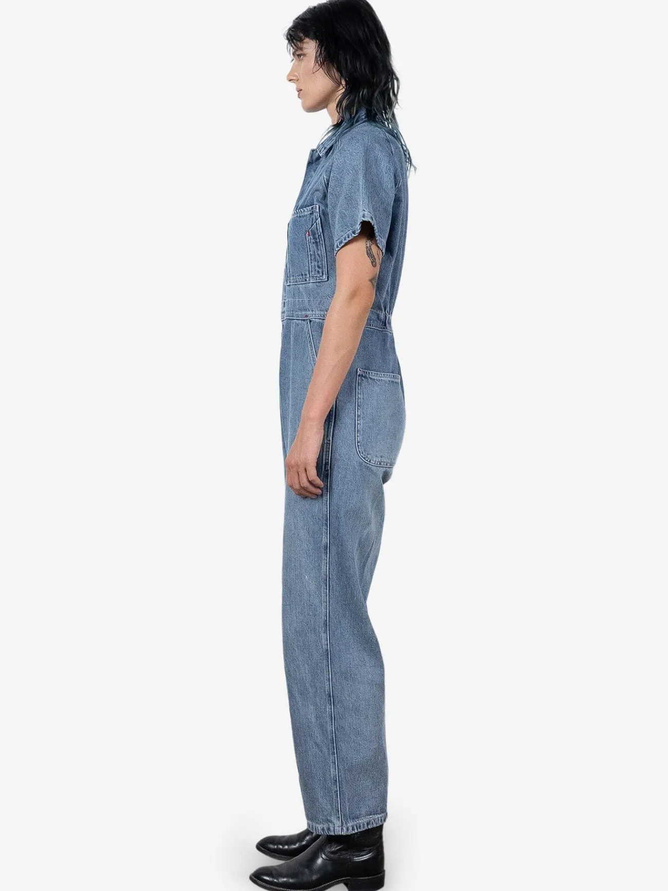 Clearance Thrills HYC Utility Coverall - Weathered Blue WeatheredBlue