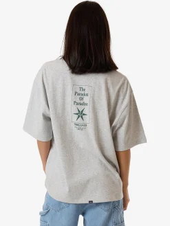 Sale Thrills Infinite Stars Oversized Tee - Snow Marle SnowMarle