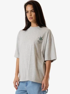 Sale Thrills Infinite Stars Oversized Tee - Snow Marle SnowMarle