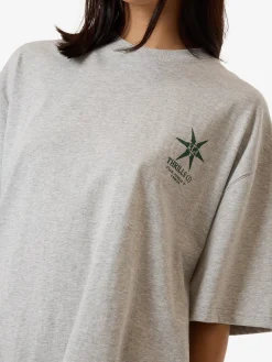 Sale Thrills Infinite Stars Oversized Tee - Snow Marle SnowMarle