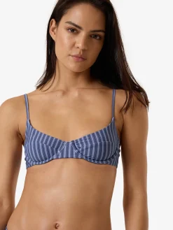 Fashion Thrills Infinity Underwire Bikini Top - Estate Blue EstateBlue