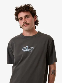 Online Thrills Inflight Merch Fit Tee - Merch Black MerchBlack