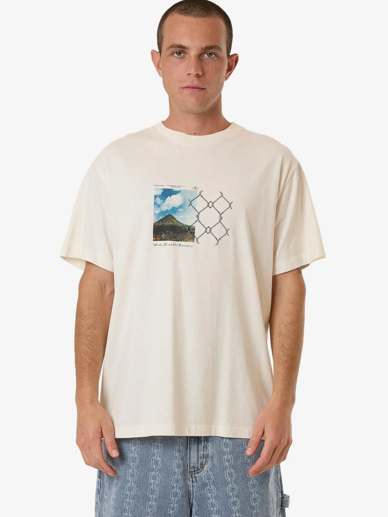 New Thrills Integratron Merch Fit Tee - Heritage White HeritageWhite