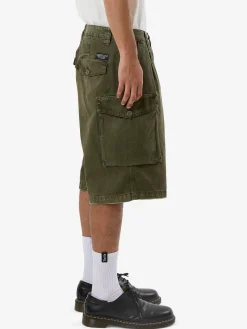 Outlet Thrills Issued Big Slacker Cargo Short - Grape Leaf GrapeLeaf