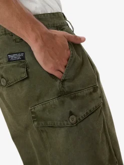 Outlet Thrills Issued Big Slacker Cargo Short - Grape Leaf GrapeLeaf