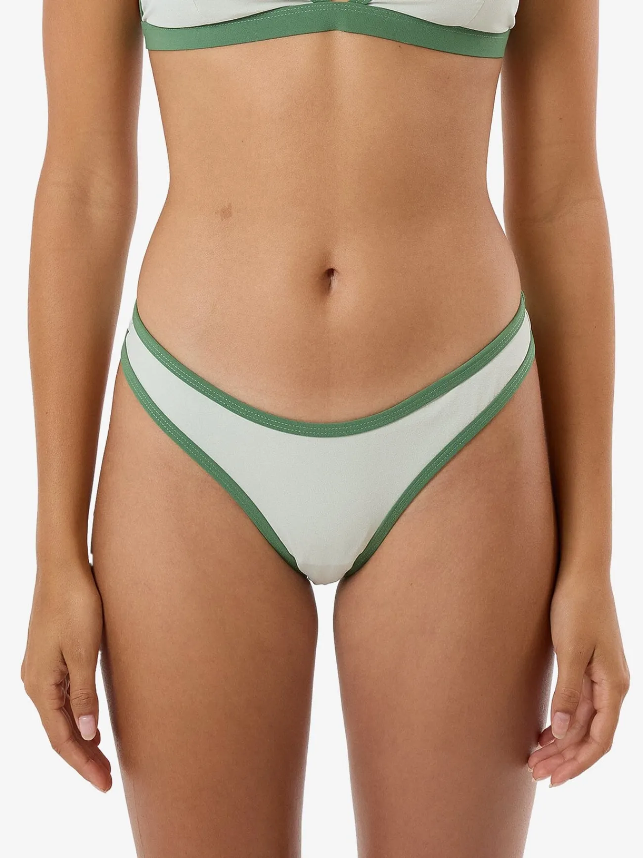 New Thrills Jade Classic Bikini Bottom - Celadon Tint CeladonTint