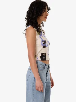Fashion Thrills James Adams Anarchy Sabrina Tank - Heritage White HeritageWhite