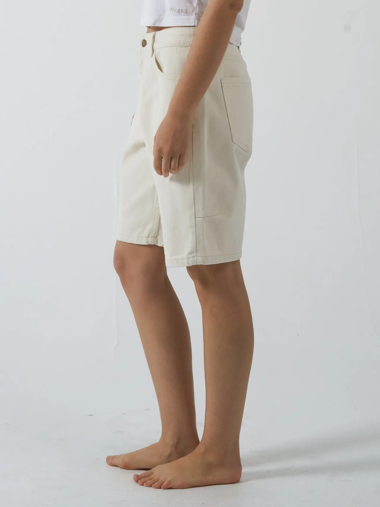 New Thrills Jordan Short - Heritage White HeritageWhite