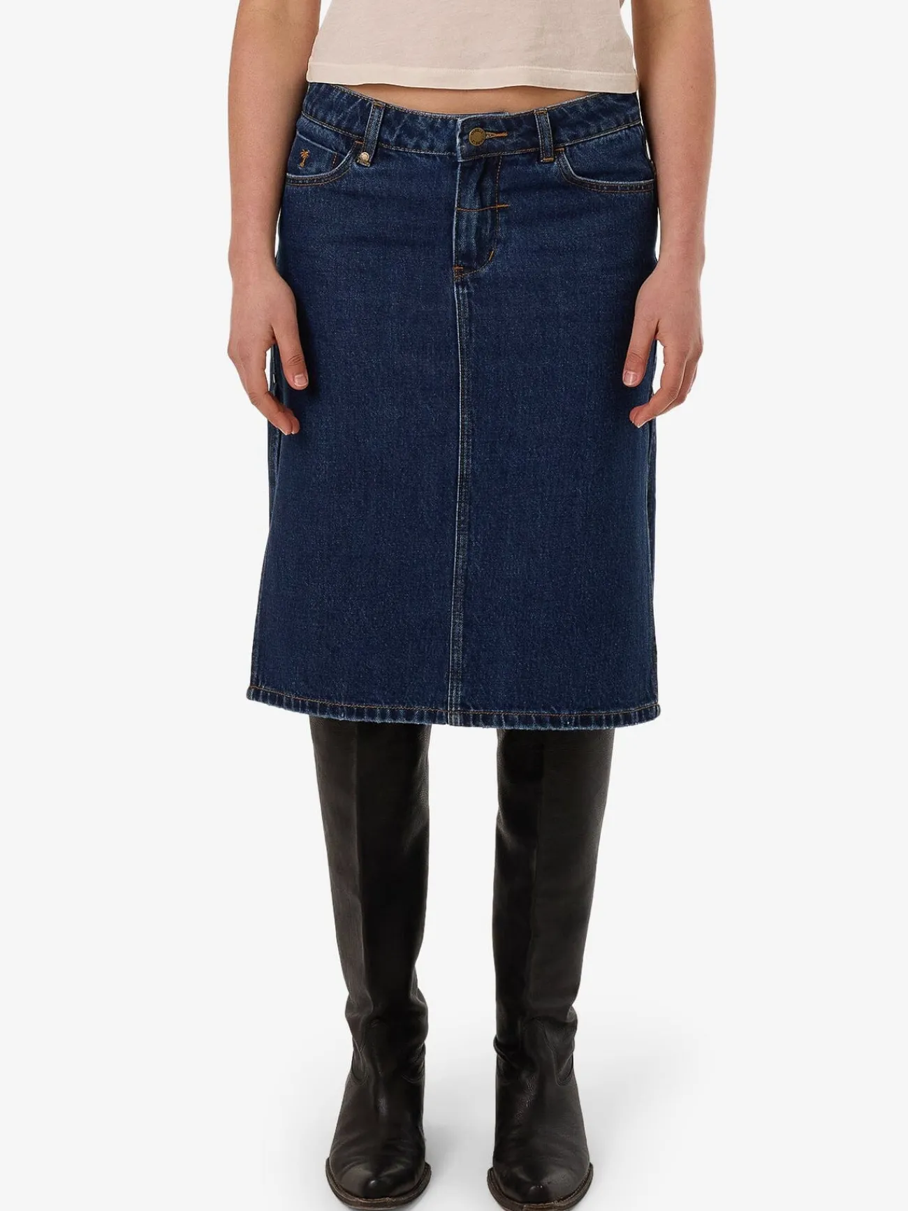 Hot Thrills Kaley Skirt - Rinsed Ink RinsedInk
