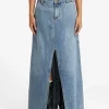 Hot Thrills Kobie Skirt - Weathered Blue WeatheredBlue