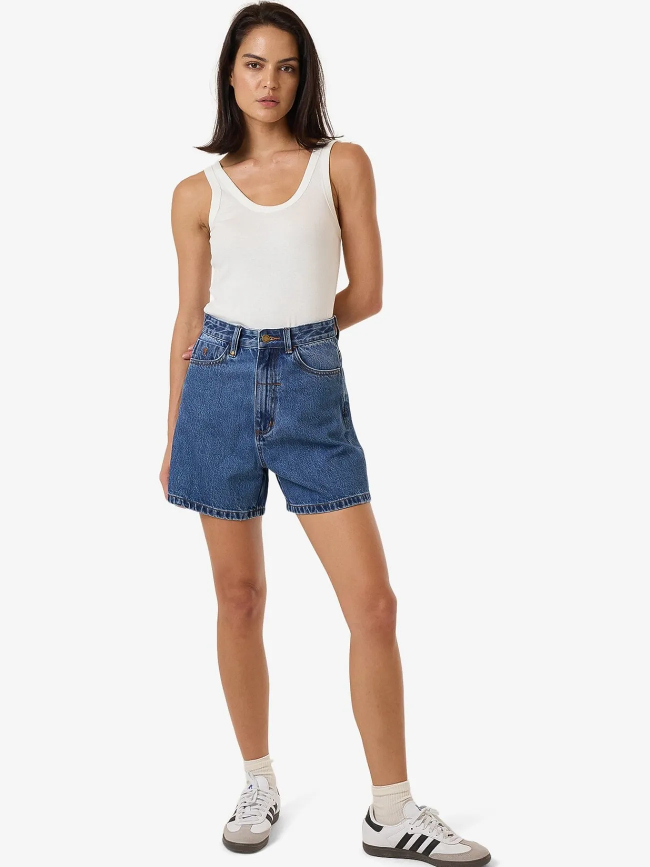 Sale Thrills Koko Short - Double Rinsed Blues DoubleRinsedBlues