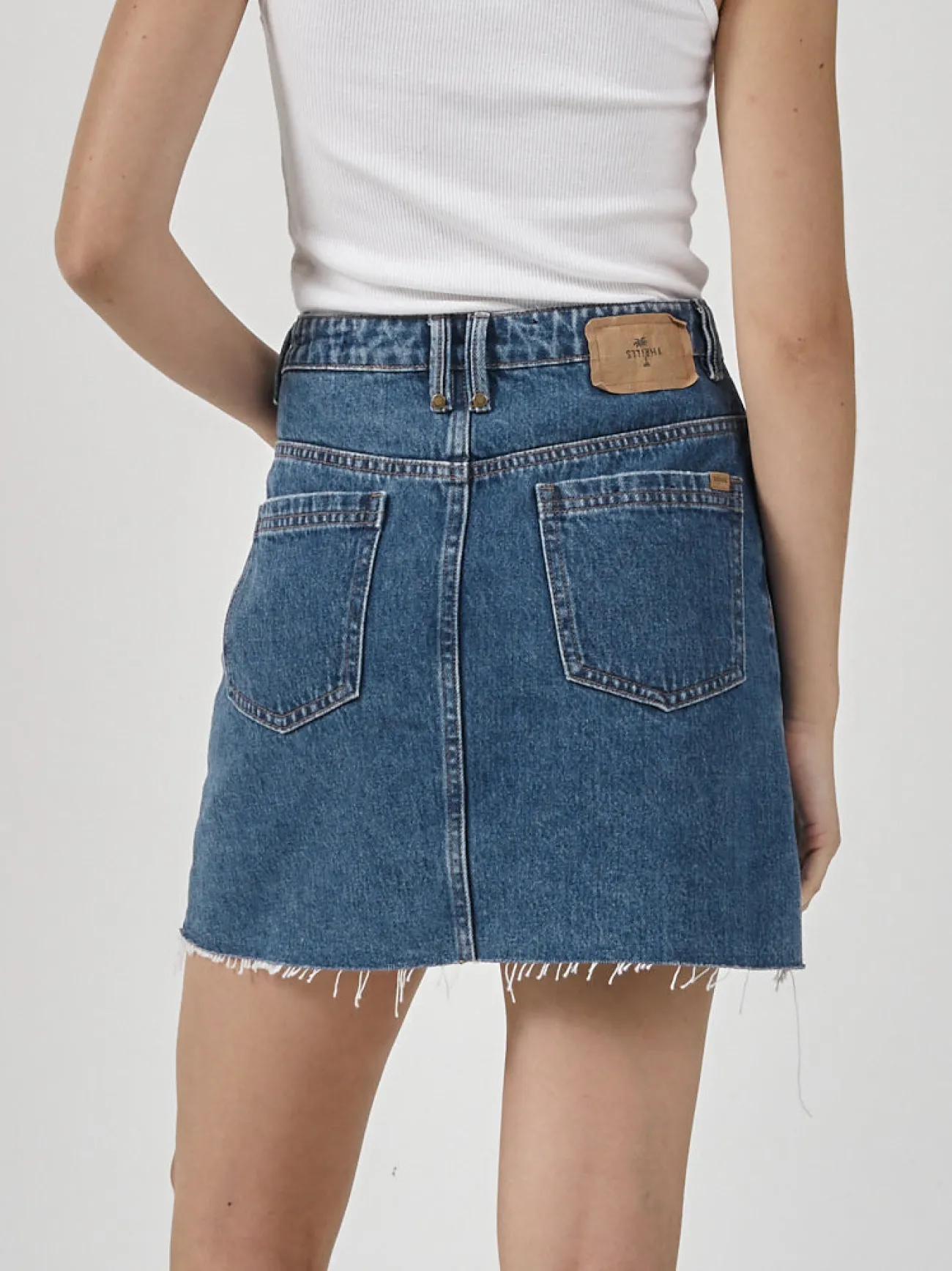 Hot Thrills Leni Skirt - Highway Blue HighwayBlue