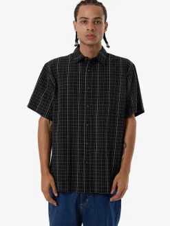 Discount Thrills Lockstar Short Sleeve Shirt - Black