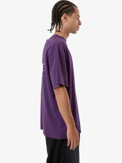Discount Thrills Losing Control Box Fit Oversize Tee - Purple Penant PurplePenant