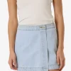 Outlet Thrills Marley Wrap Skirt - Epoch Blue EpochBlue