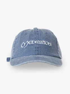 Outlet Thrills Meditation 6 Panel Cap - Blue Ashes BlueAshes