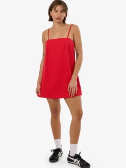 Sale Thrills Mila Mini Dress - Ruby Red RubyRed