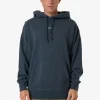 Fashion Thrills Minimal Thrill Slouch Pull On Hood - Dark Slate DarkSlate