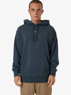Fashion Thrills Minimal Thrill Slouch Pull On Hood - Dark Slate DarkSlate
