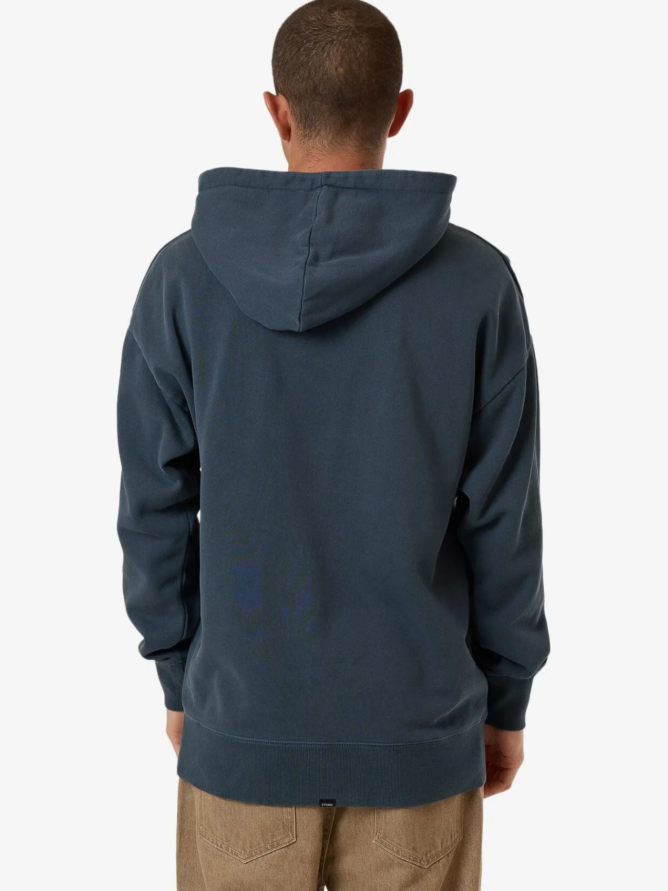 Fashion Thrills Minimal Thrill Slouch Pull On Hood - Dark Slate DarkSlate