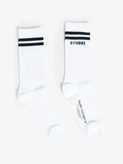 Fashion Thrills Minimal 5 Pack Sock - White