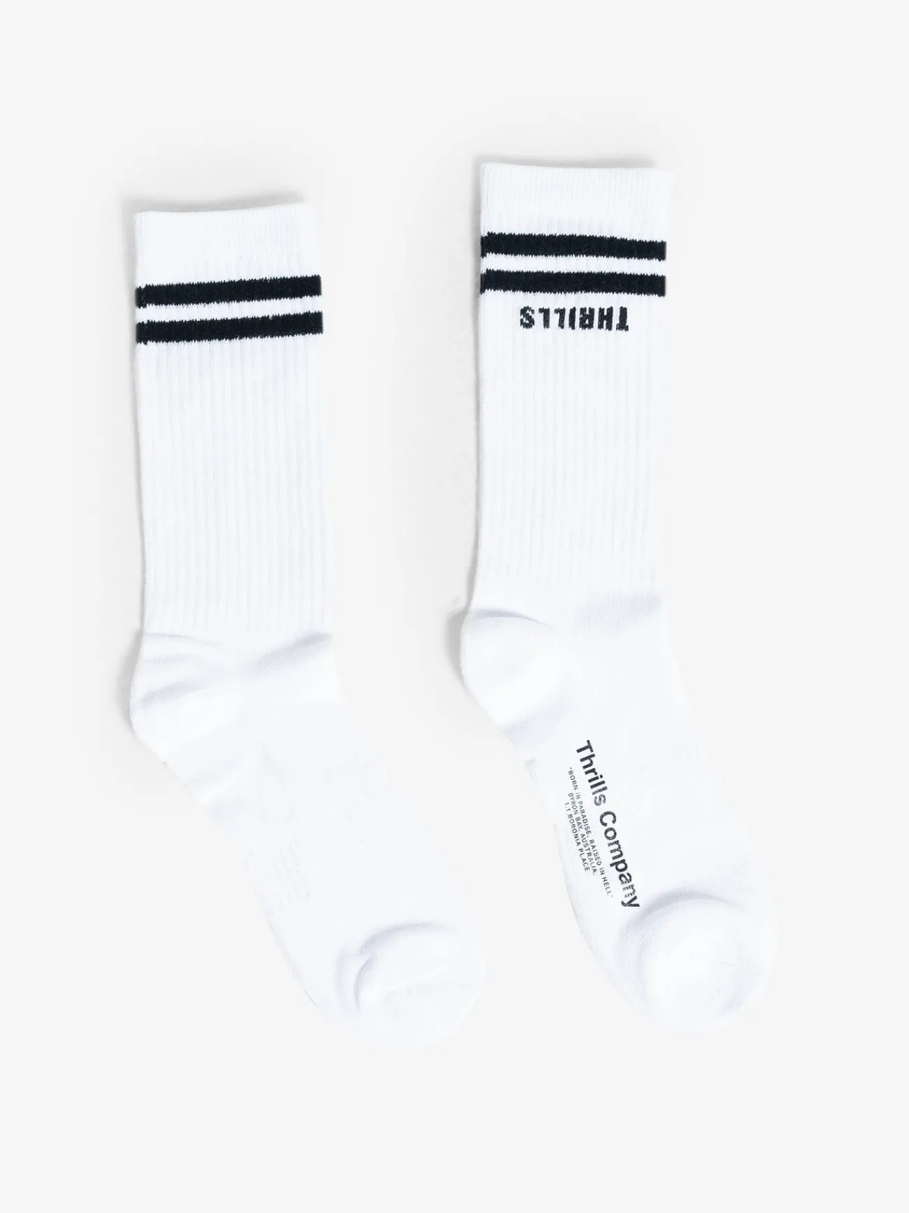 Outlet Thrills Minimal 3 Pack Sock - White