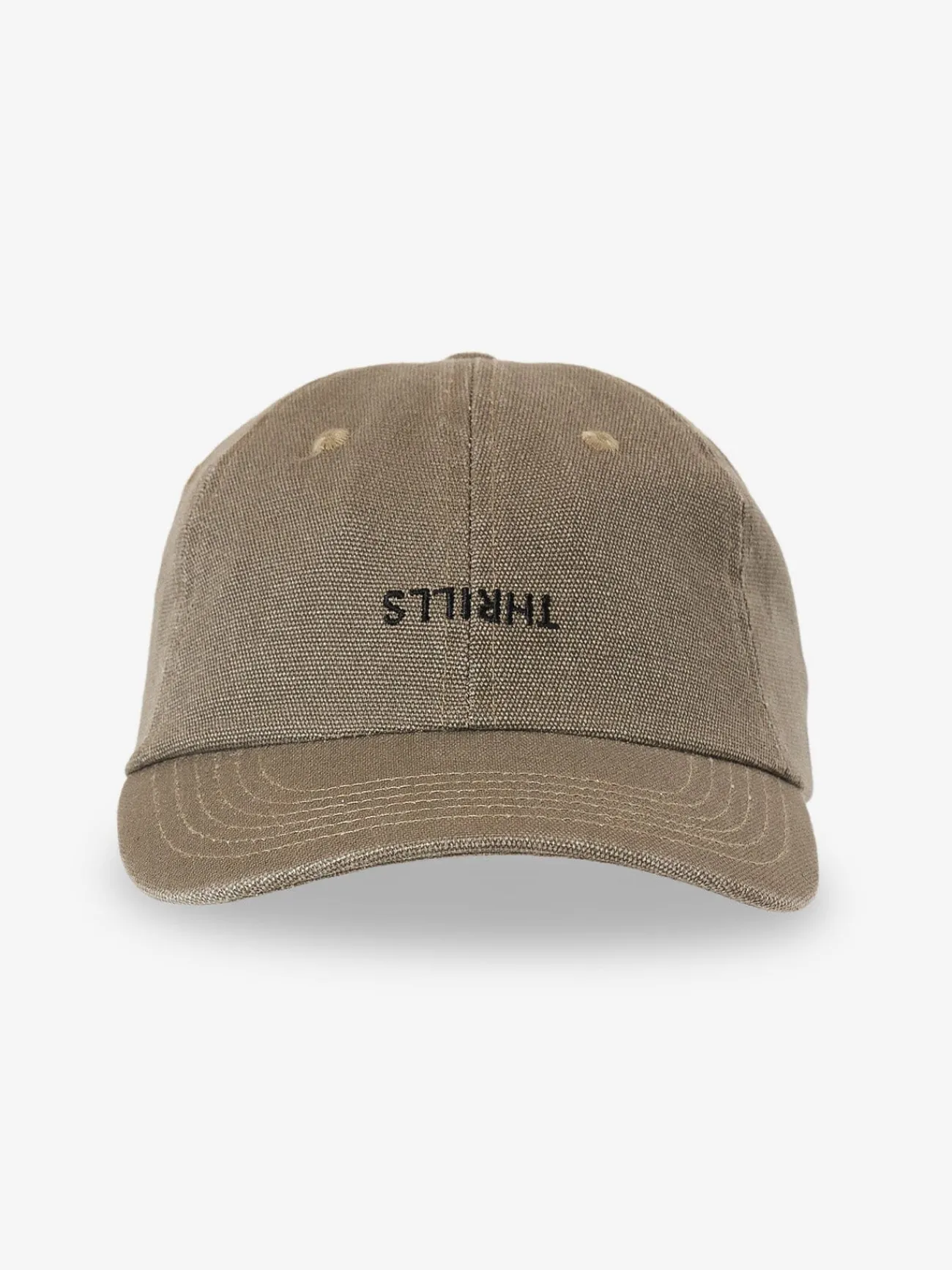 Outlet Thrills Minimal 6 Panel Cap - Brindle