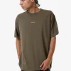 Fashion Thrills Minimal Merch Fit Tee - Tarmac