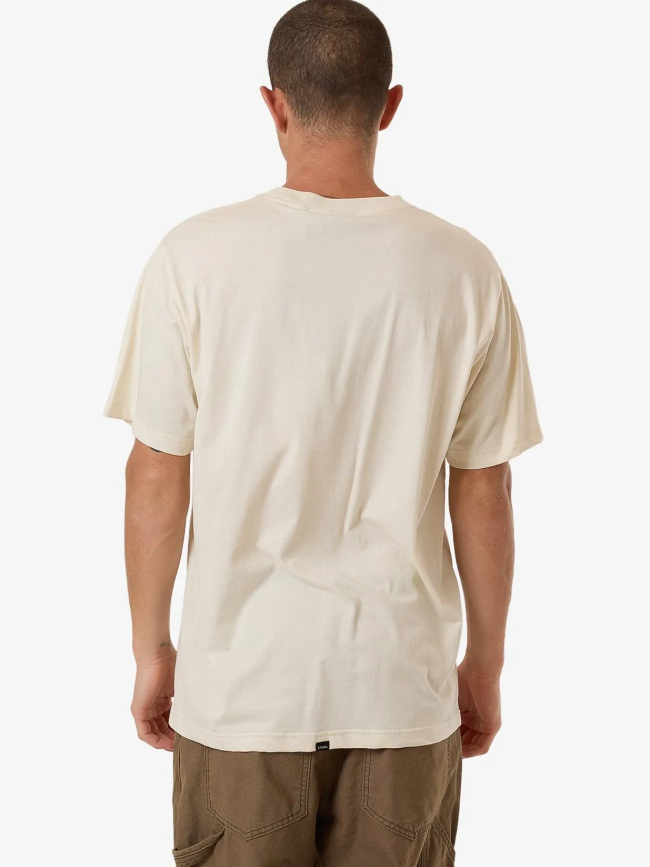 Online Thrills Minimal Merch Fit Tee - Heritage White HeritageWhite
