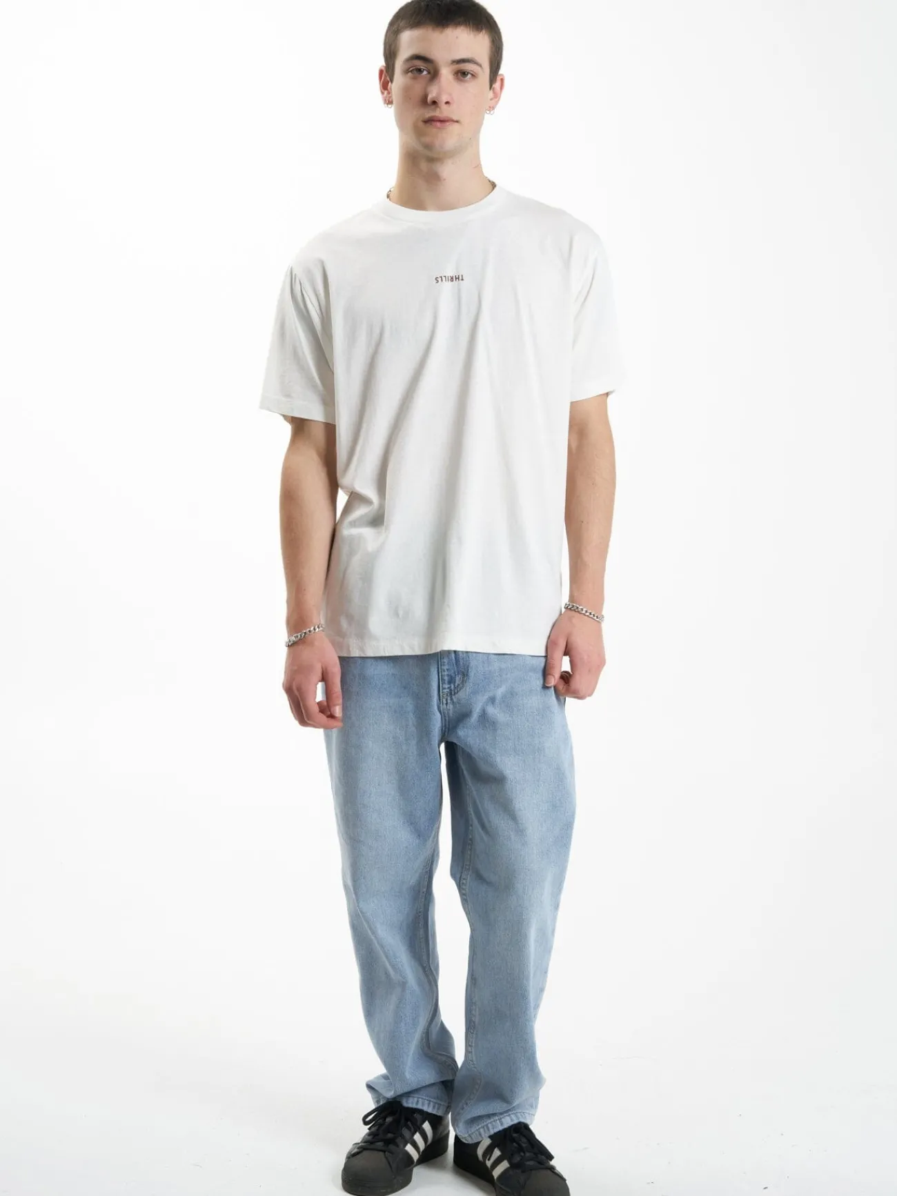 Fashion Thrills Minimal Merch Fit Tee - Tofu