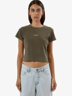 Sale Thrills Minimal Mini Tee - Tarmac