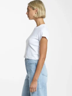 Fashion Thrills Minimal Mini Tee - White
