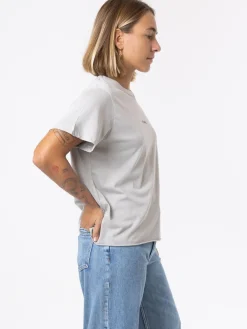 Discount Thrills Minimal Relaxed Tee - Oyster Grey OysterGrey