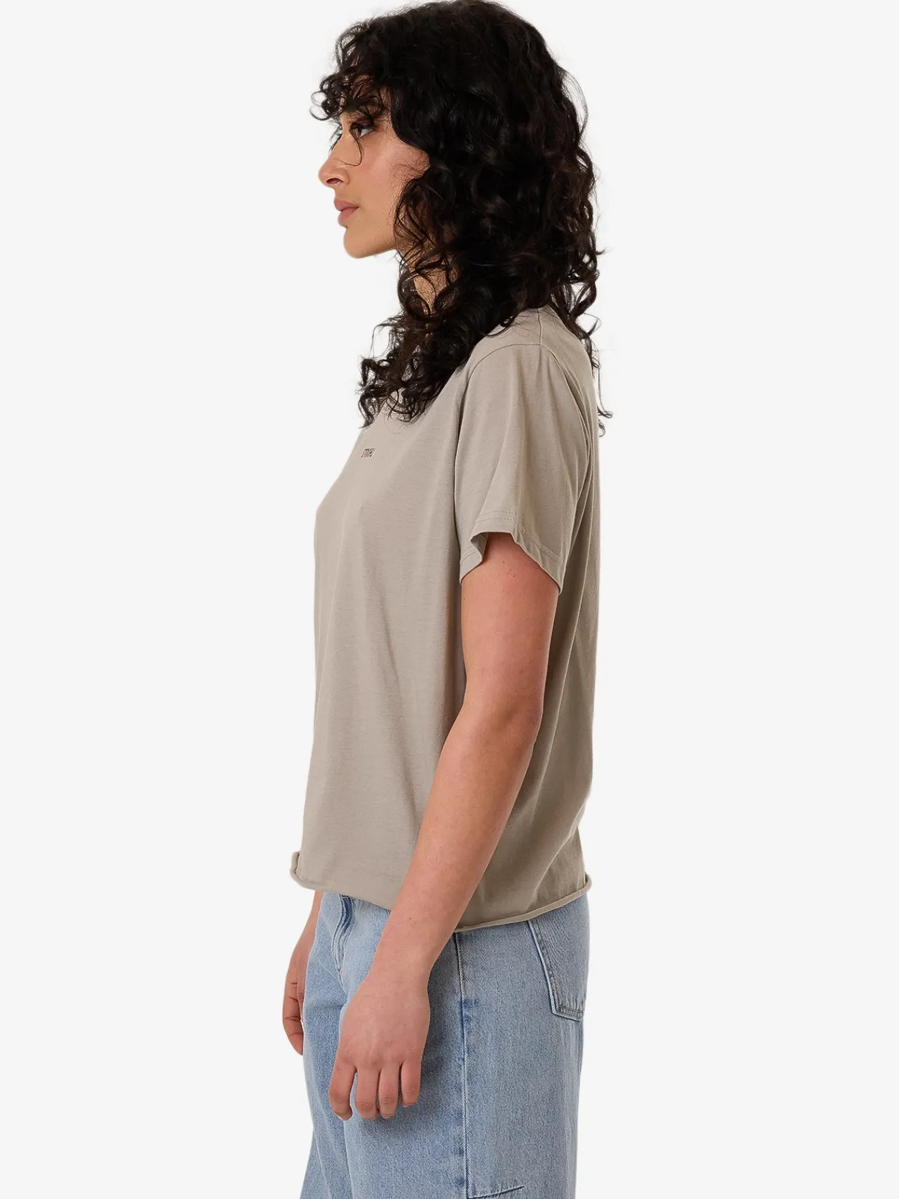 Discount Thrills Minimal Relaxed Tee - String