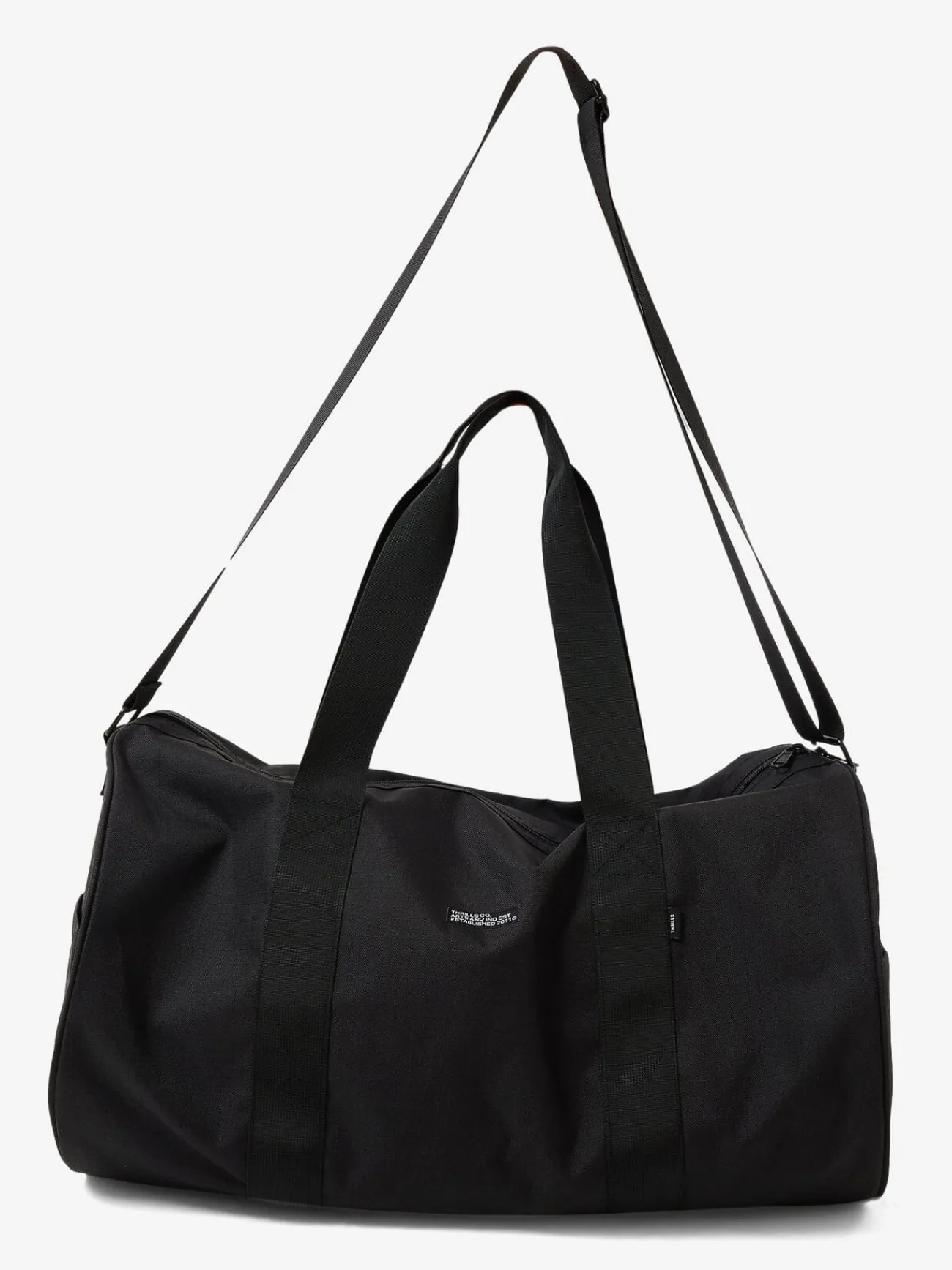 Online Thrills Minimal Road Duffle - Black