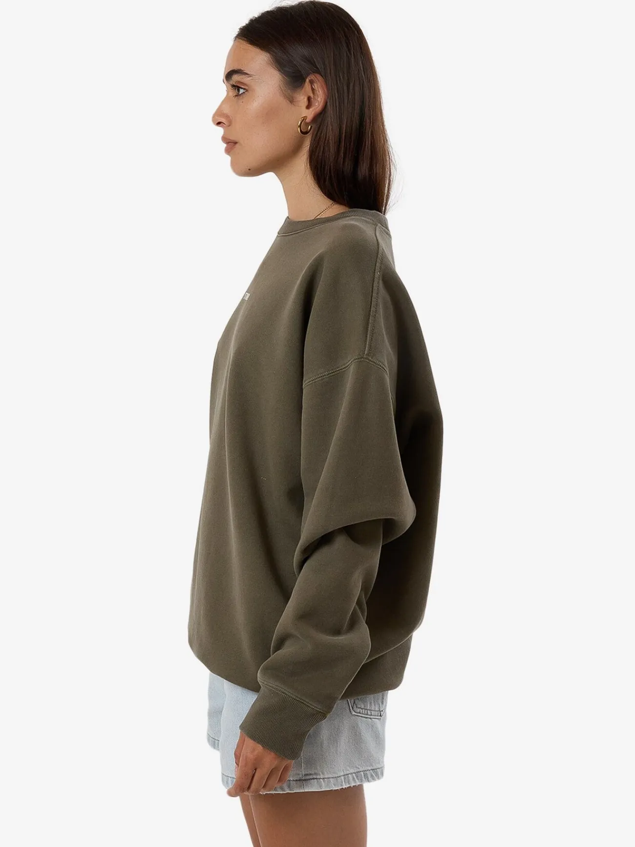 Clearance Thrills Minimal Slouch Crew - Tarmac