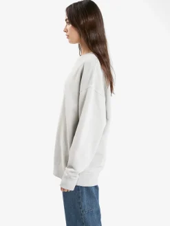 New Thrills Minimal Slouch Crew - Oyster Grey OysterGrey