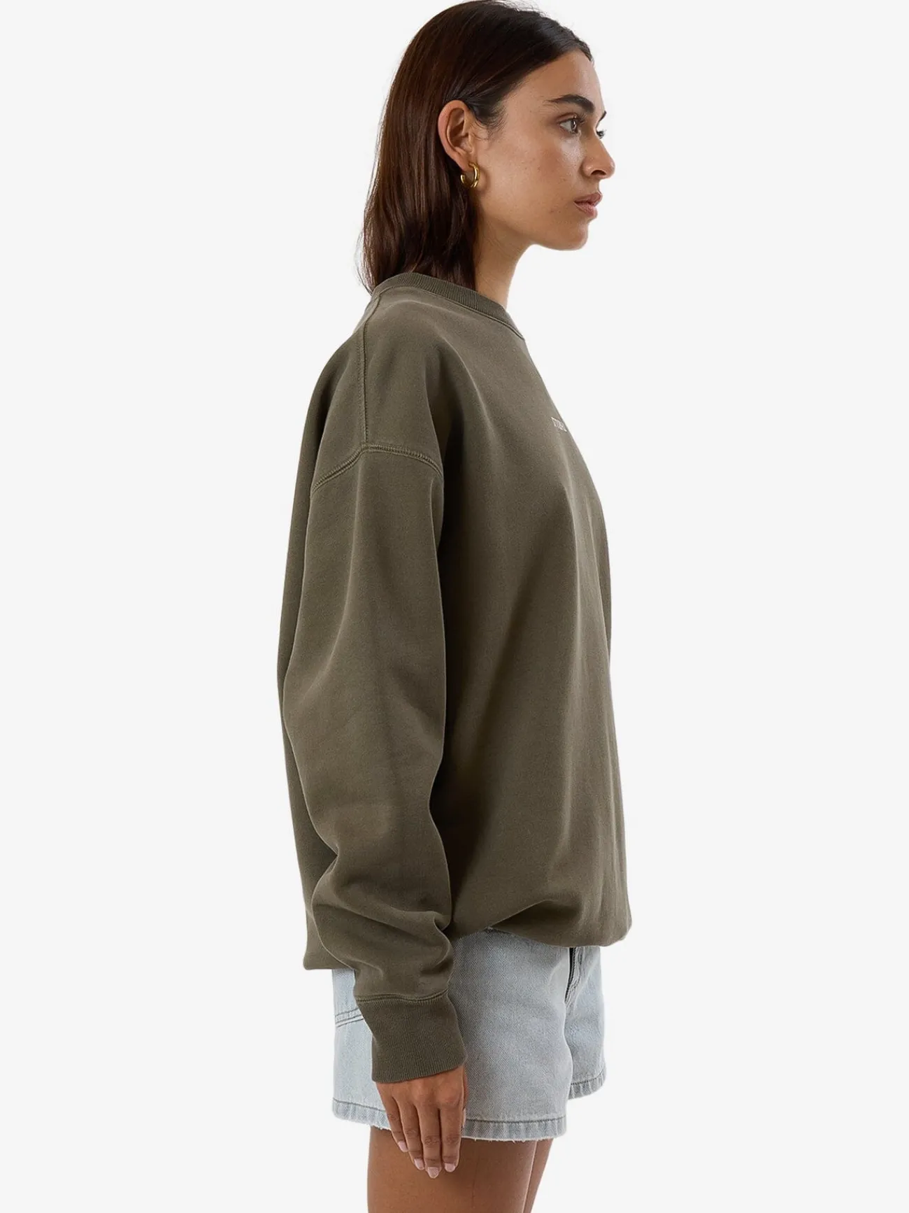 Clearance Thrills Minimal Slouch Crew - Tarmac